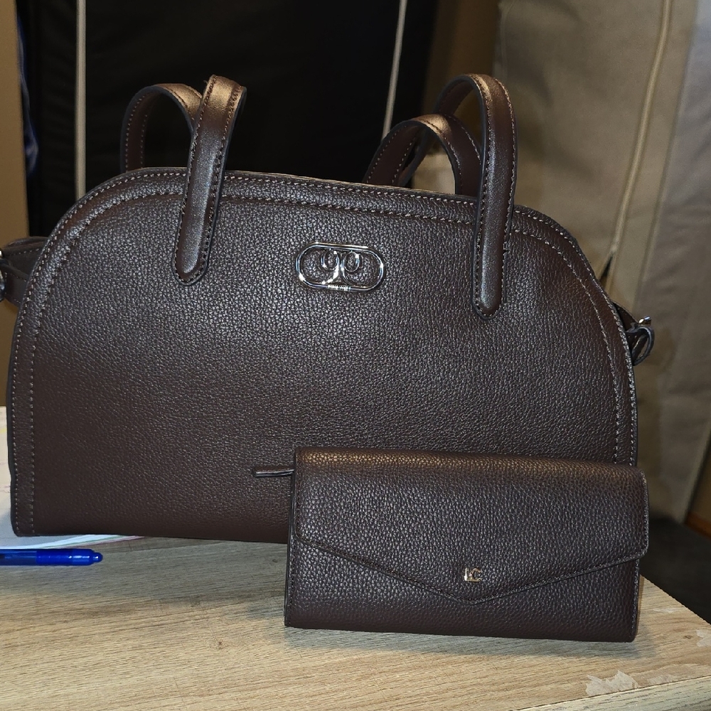 Nine West Dark Brown Shoulder Bag